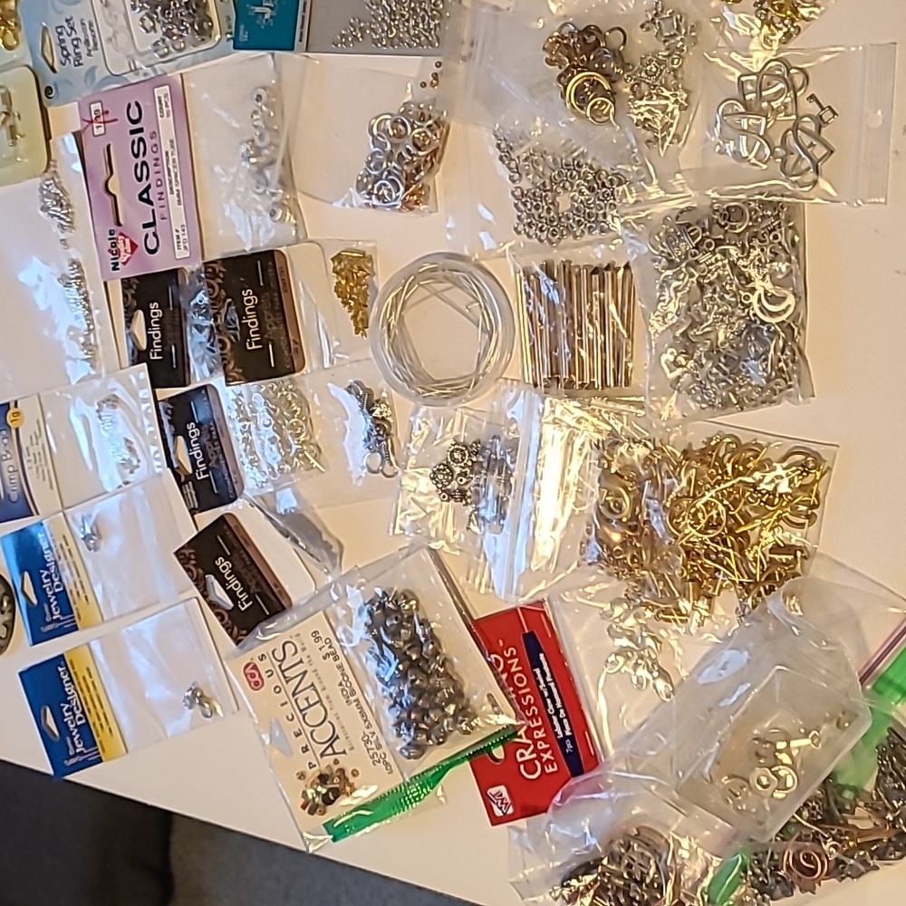 Bundle of Jewerly Making Findings & Misc.  Over 50 packages - Picture 7 of 16